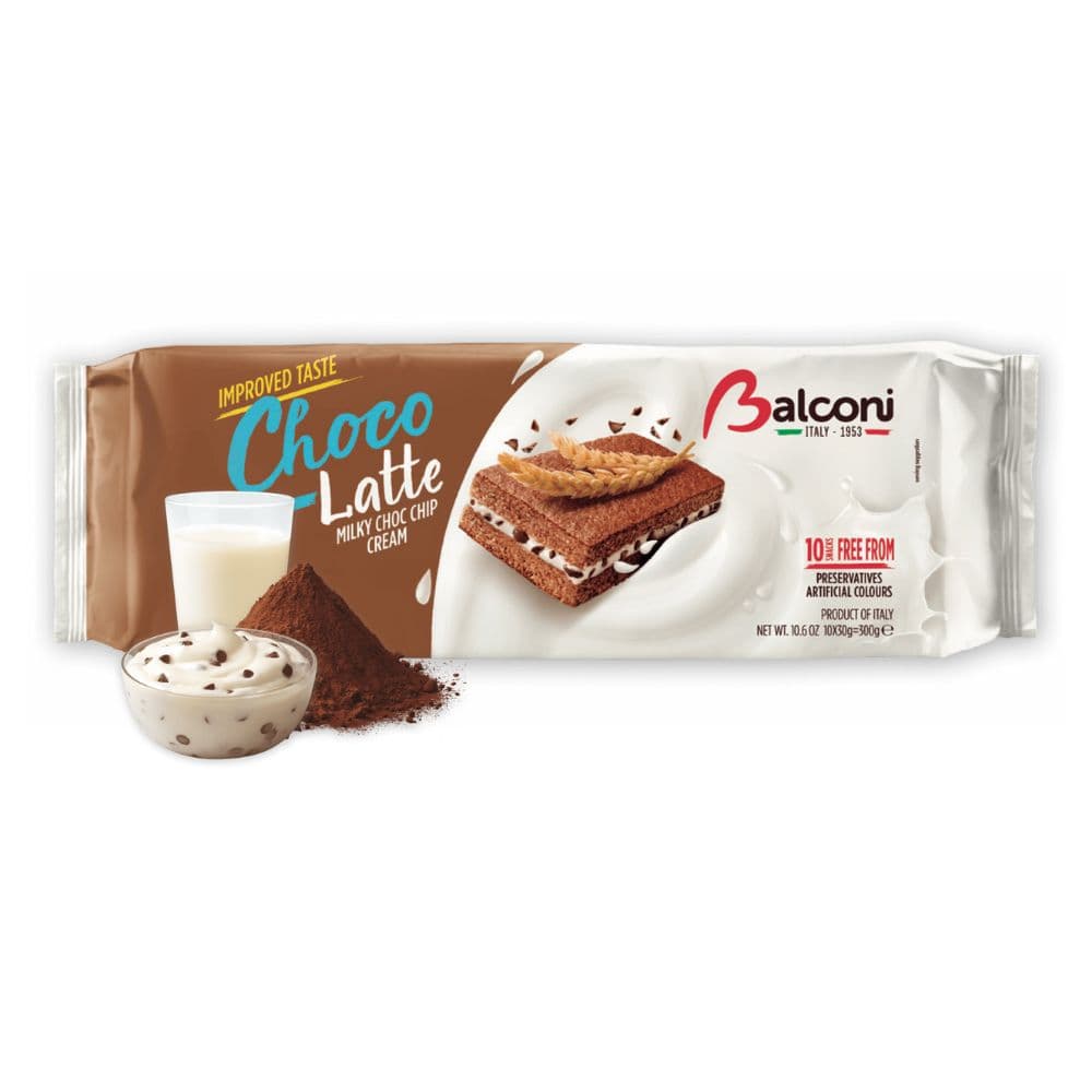 Balconi Choco Latte (15x300gm) – Food from Nimbus Distributions, trusted Food Wholesale Supplier.