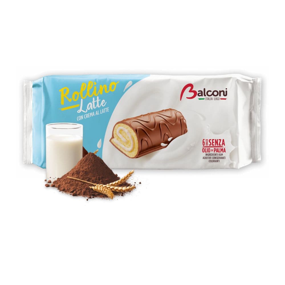 Balconi Rollino Milk 20x222gm – Food from Nimbus Distributions, trusted Food Wholesale Supplier.
