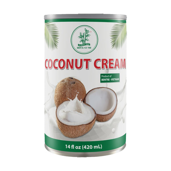 Bamboo Tree Coconut Cream 20-22% Fat, 400ml, case of 24 – cooking ingredients from Vietnam