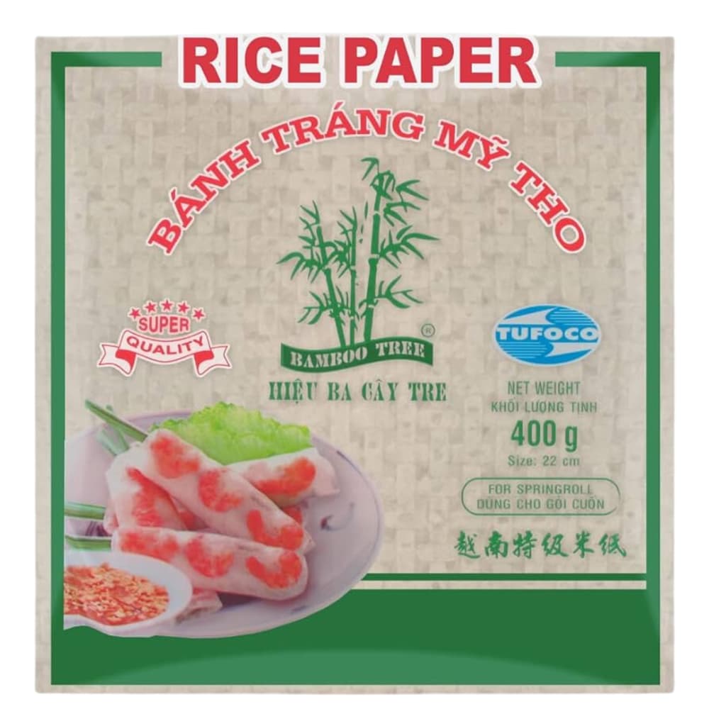 BambooTree Rice Paper Summer Roll 16cm (44x340g) – Food from Nimbus Distributions, trusted Food Wholesale Supplier.