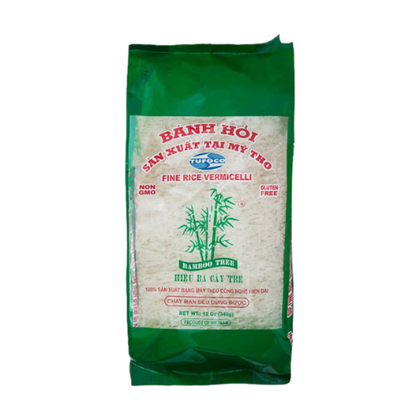 Bamboo Tree Rice Vermicelli Fine, 340g, case of 30 – rice paper & vermicelli from Vietnam