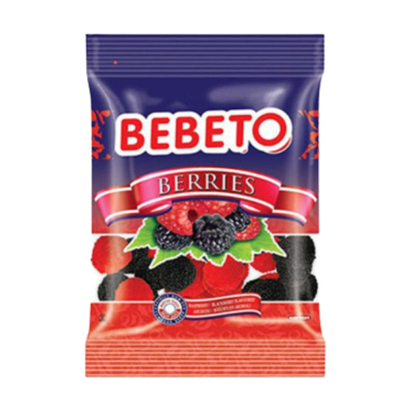 Bebeto Berries Jellies, 80g, case of 72 – jellies & confectionery from Turkey