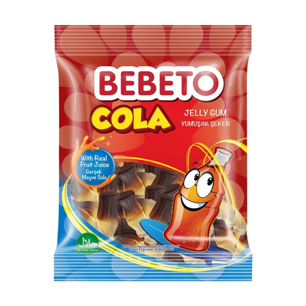 Bebeto Cola Drink Jellies, 80g, case of 72 – jellies & confectionery from Turkey