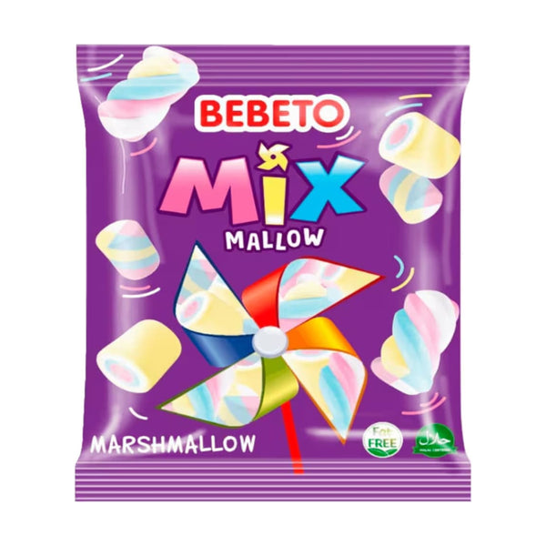 Bebeto Mix Marshmallow, 250g, case of 24 – jellies & confectionery from Turkey