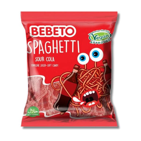 Bebeto Spaghetti Mix, 80g, case of 72 – jellies & confectionery from Turkey