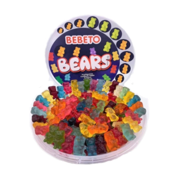 Bebeto Tub Jellies Bears, 300g, case of 12 – jellies & confectionery from Turkey