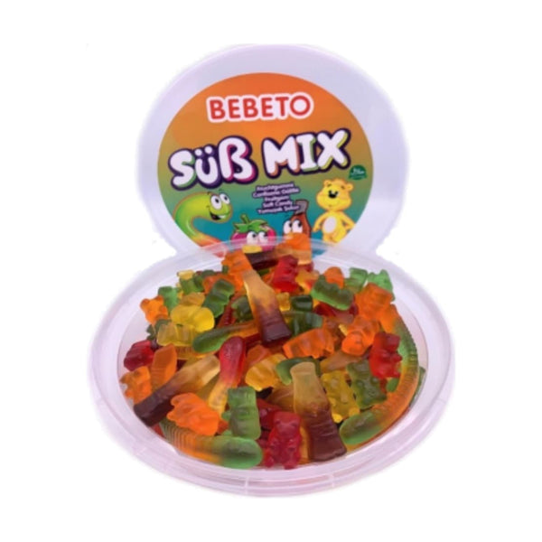 Bebeto Tub Jellies Mix, 300g, case of 12 – jellies & confectionery from Turkey