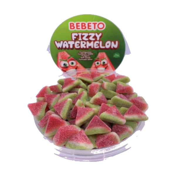 Bebeto Tub Jellies Sour Watermelon, 300g, case of 12 – jellies & confectionery from Turkey
