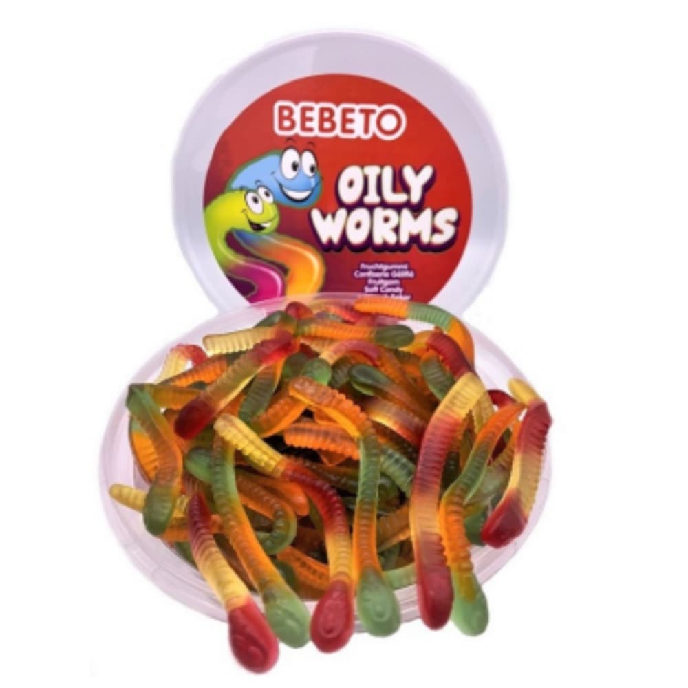 Bebeto Tub Jellies Sour Strawberry (12x300g) – Food from Nimbus Distributions, trusted Food Wholesale Supplier.