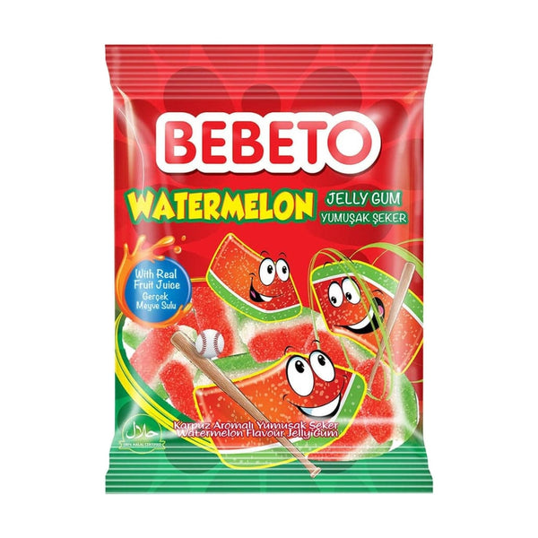 Bebeto Watermelon Jellies, 80g, case of 72 – jellies & confectionery from Turkey