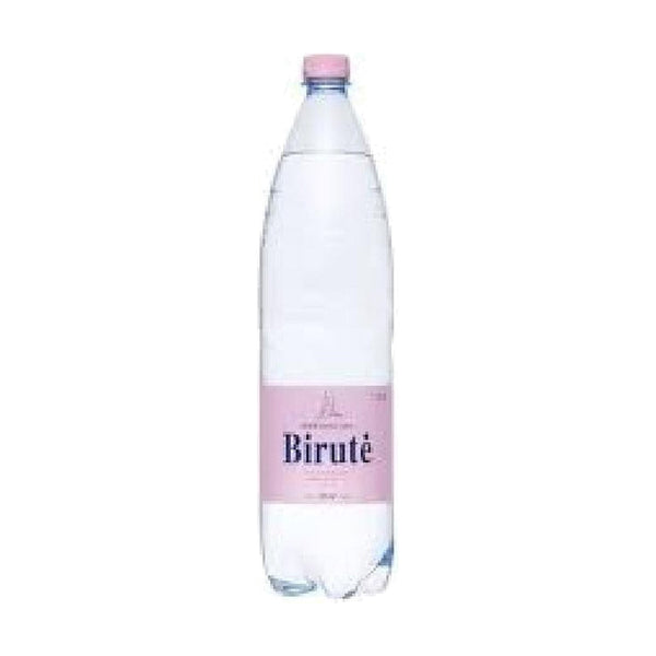 Birute Carbonated Minerla Water, 1.5l, case of 6 – water from Lithuania