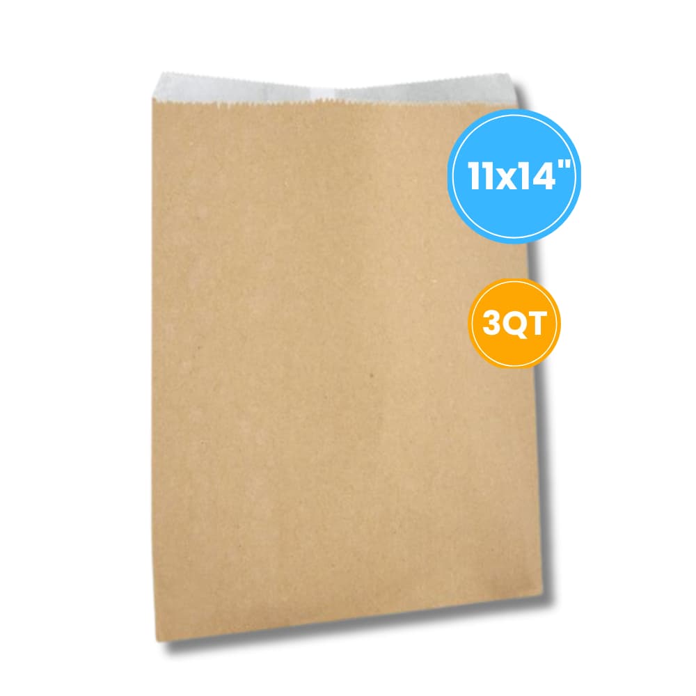 Brown Lined Bag (2QT)  10x12 Inches (5KG) – Packaging from Nimbus Distributions, trusted Packaging & Catering Wholesale Supplier.