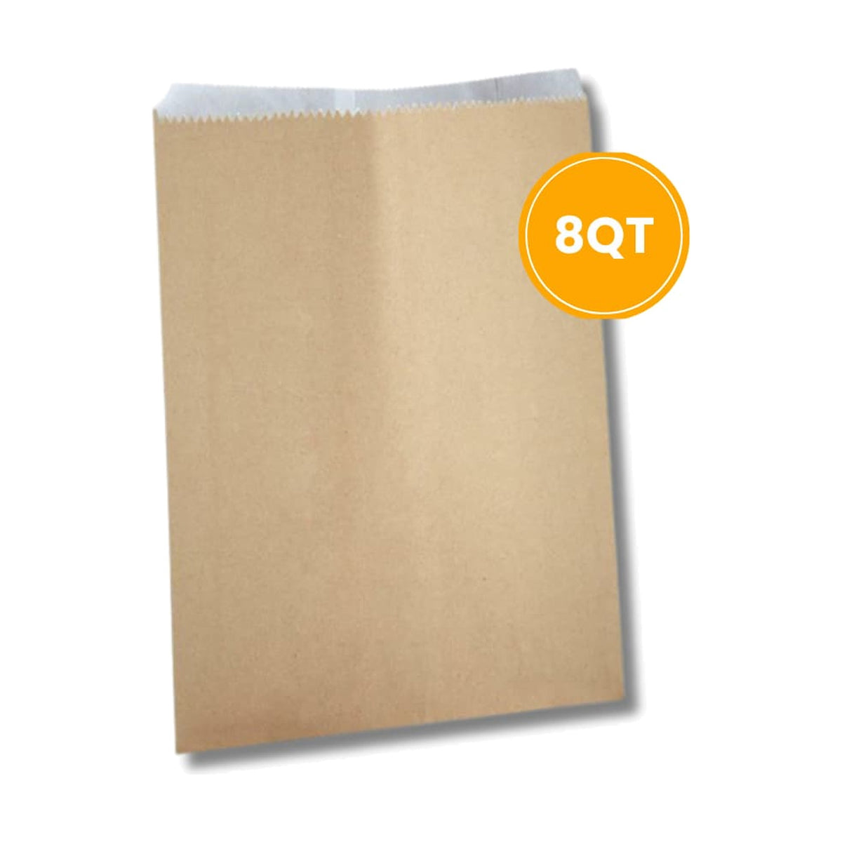 Brown Lined Bag (8QT) 8QT - 5KG, 5kg – kraft brown bags