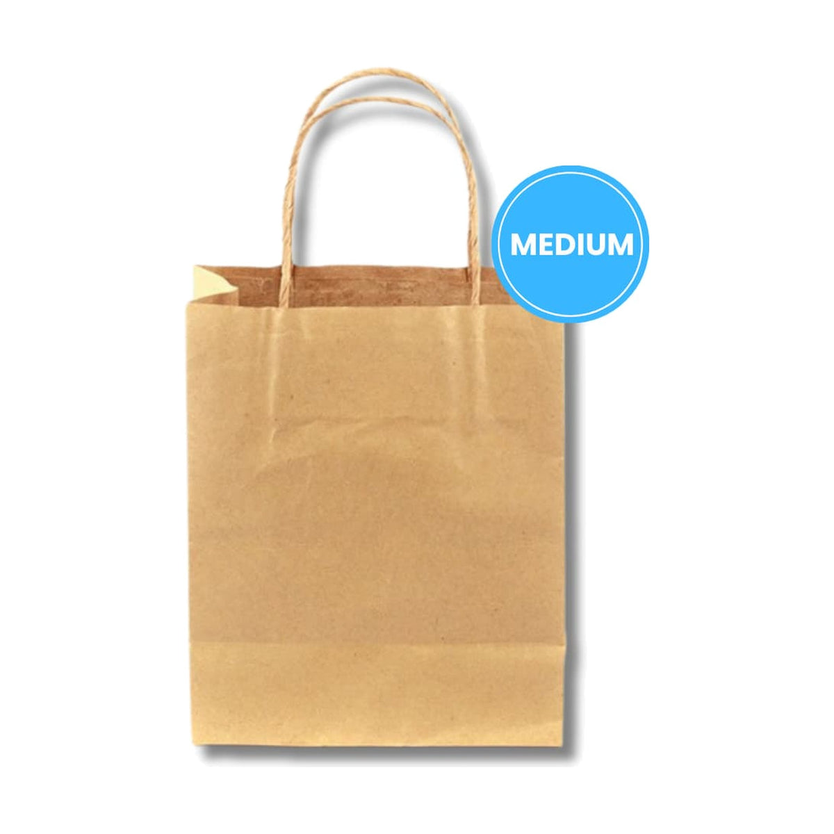 Brown Twist Handle Bag No 2 | Medium, case of 250 – paper bags