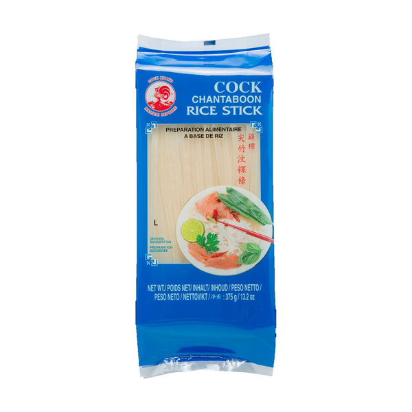 Cock Rice Sticks 5 Mm, 375g, case of 30 – rice paper & vermicelli from Thailand