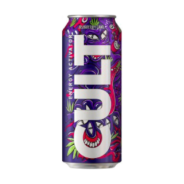Cult Energy Activator Blueberry, 500ml, case of 24 – energy drinks from Latvia