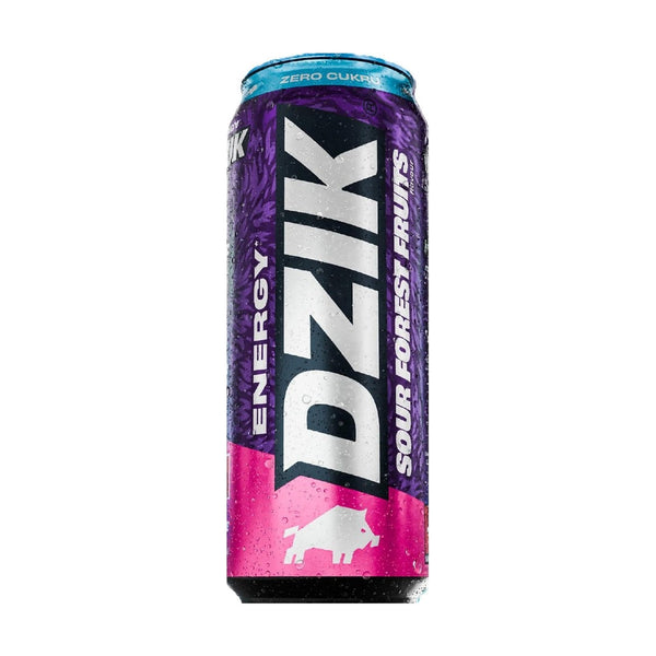 Dzik Energy Drink Sour Forest Fruit, 500ml, case of 24 – energy drinks from Poland