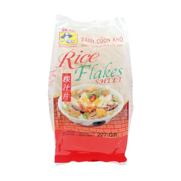 Farmer Rice Flakes Sheet, 227g, case of 30 – rice paper & vermicelli from Thailand
