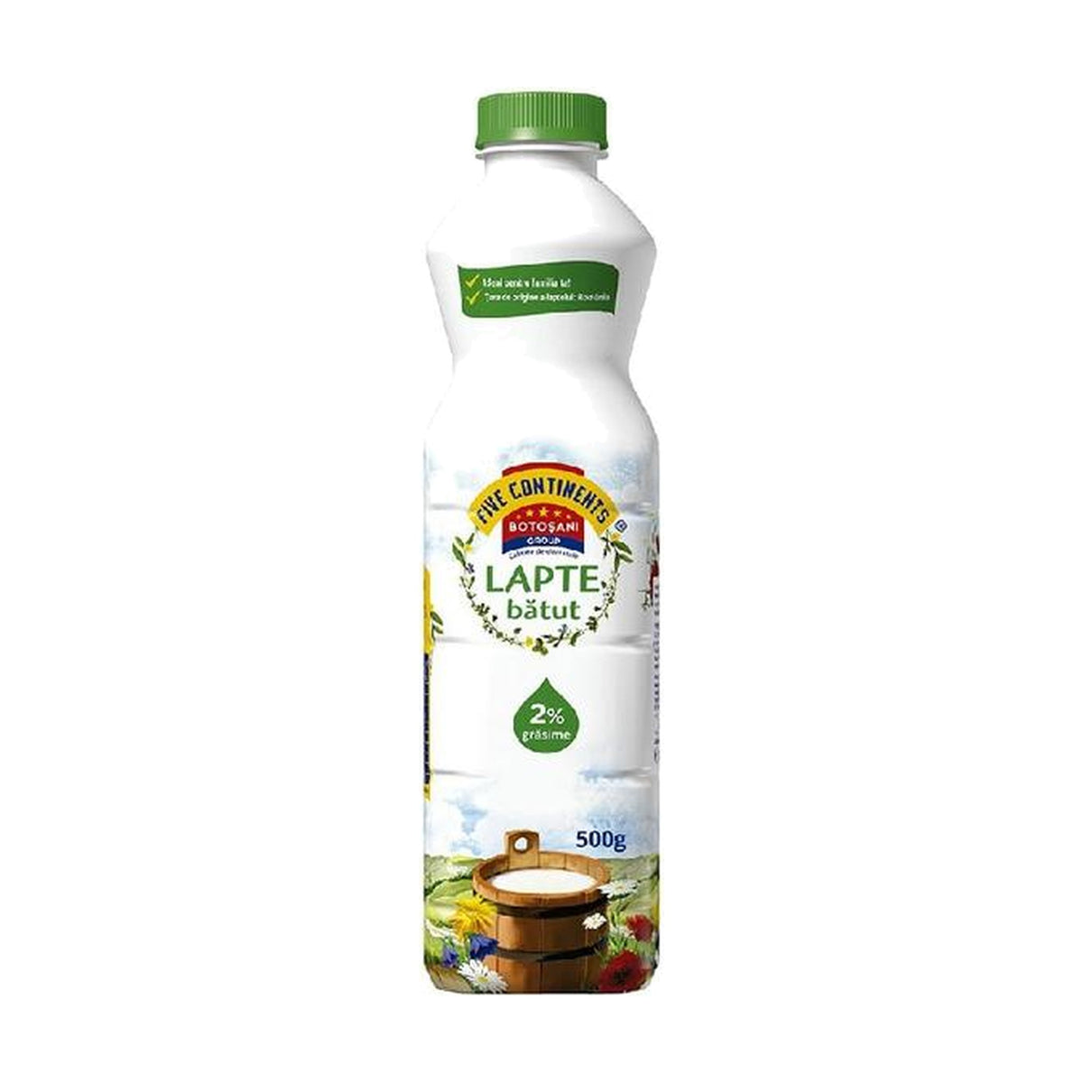 Five Conti Buttermilk 2%, 500g, case of 12 – yogurt, kefir & milk drinks from Romania (chilled)
