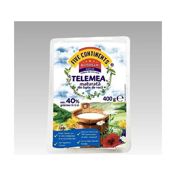 Five Conti Cow Teleme, 200g, case of 20 – cheese from Romania (chilled)