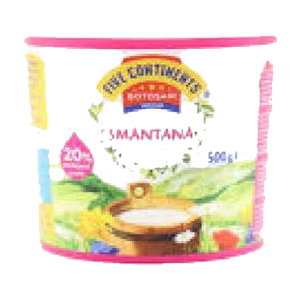 Five Conti Sour Cream, 500g, case of 6 – yogurt, kefir & milk drinks from Romania (chilled)