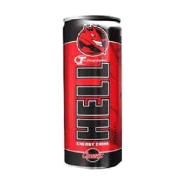 Hell Energy Drink, 250ml, case of 24 – energy drinks from Romania