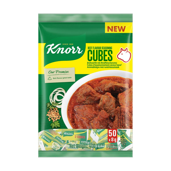 Knorr Bouillon Cubes Beef, 400g, case of 17 – soups & stocks from Nigeria
