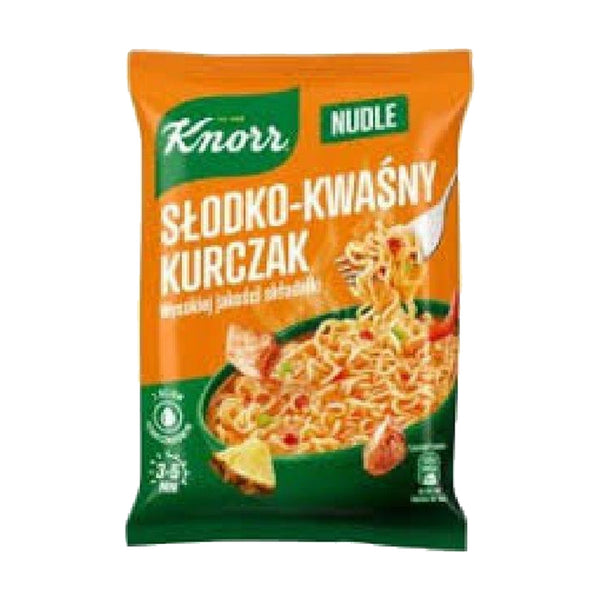 Knorr Chicken Noodle Sweet & Sour, 65g, case of 22 – soups & stocks from Poland