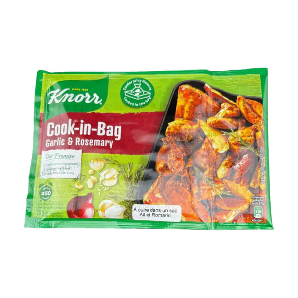 Knorr CIB Rosemary & Garlic Roast, 34g, case of 20 – whole spices & herbs from South Africa