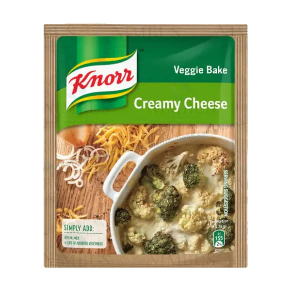 Knorr CIS Dry Bake Vegetable Creamy Chse, 43g, case of 20 – salt, stock & seasonings from South Africa