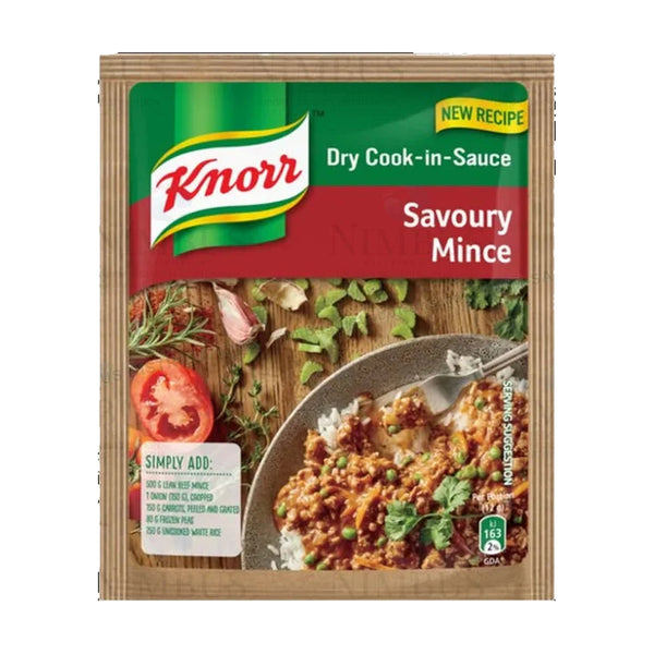 Knorr CIS Dry Savoury Mince, 48g, case of 20 – salt, stock & seasonings from South Africa