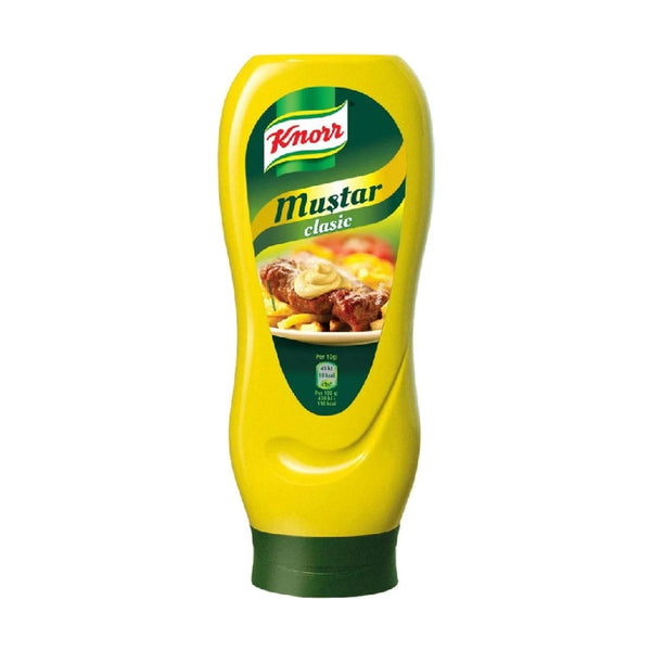 Knorr Classic Mustard, 500g, case of 6 – ketchup, mayo & dips from Romania