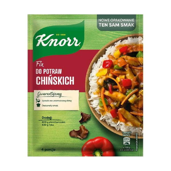 Knorr Fic for Chinese Dish, 39g, case of 19 – cooking ingredients from Poland