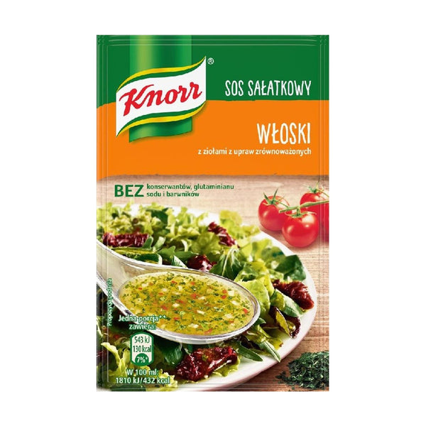 Knorr Italian Salad Sauce, 8g, case of 40 – sauces & condiments from Poland