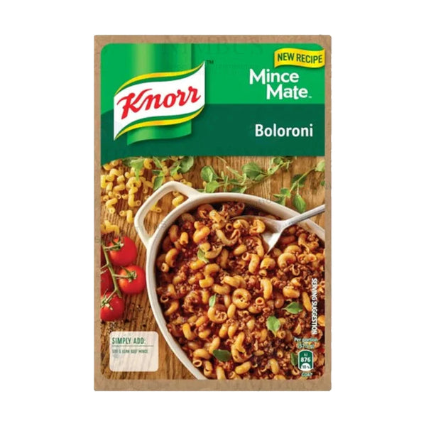 Knorr Mince Mate Boloroni, 230g, case of 16 – salt, stock & seasonings from South Africa
