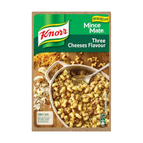Knorr Mince Mate Three Cheeses, 230g, case of 16 – salt, stock & seasonings from South Africa
