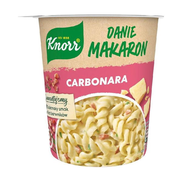 Knorr Pasta Carbonara, 55g, case of 8 – soups & stocks from Poland