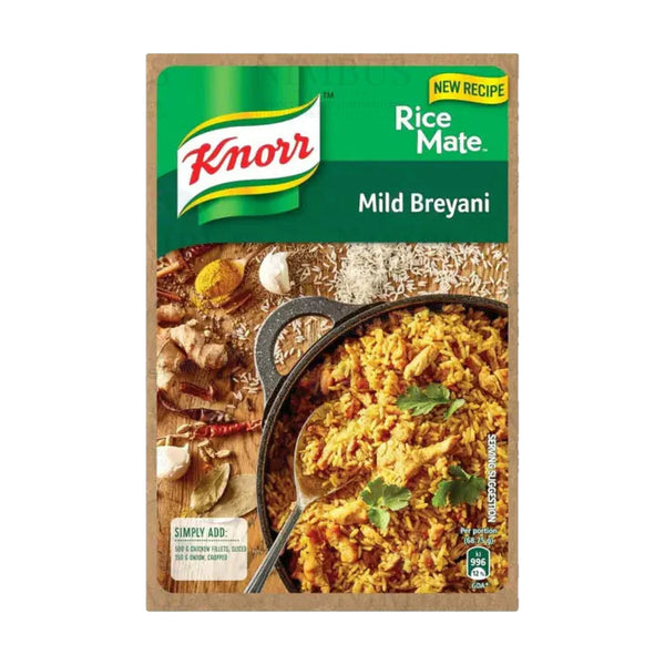 Knorr Ricemate Breyani Mild, 275g, case of 16 – salt, stock & seasonings from South Africa