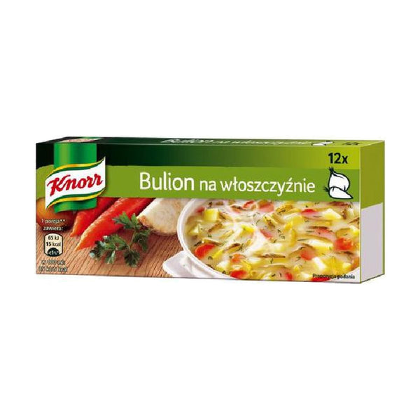 Knorr Vegetables Cubes Broth, 120g, case of 12 – soups & stocks from Poland