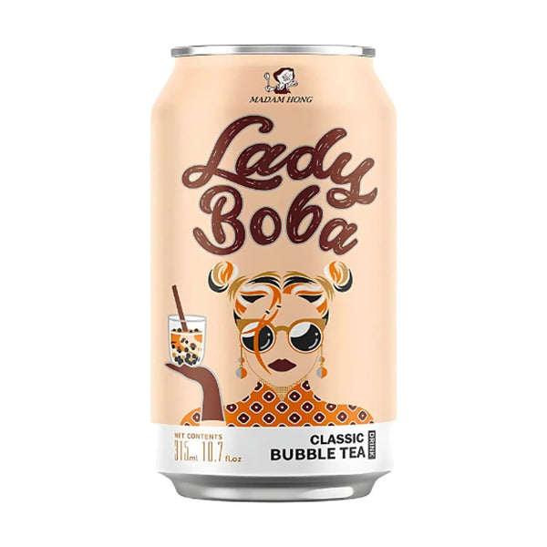 Lady Boba Milk Bubble Tea Original, 315ml, case of 24 – bubble tea from Poland