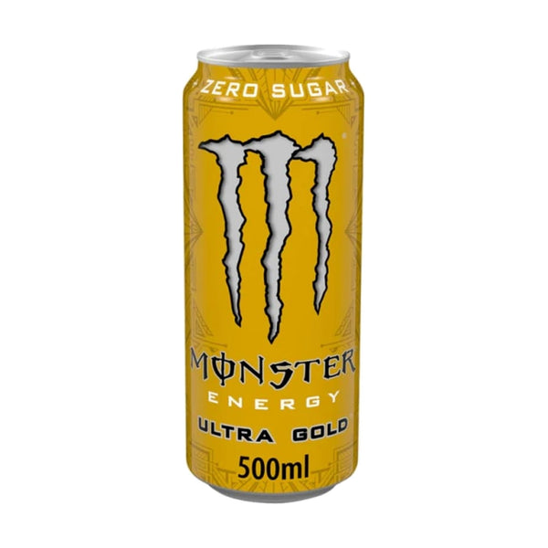 Monster Energy Gold, 500ml, case of 24 – energy drinks