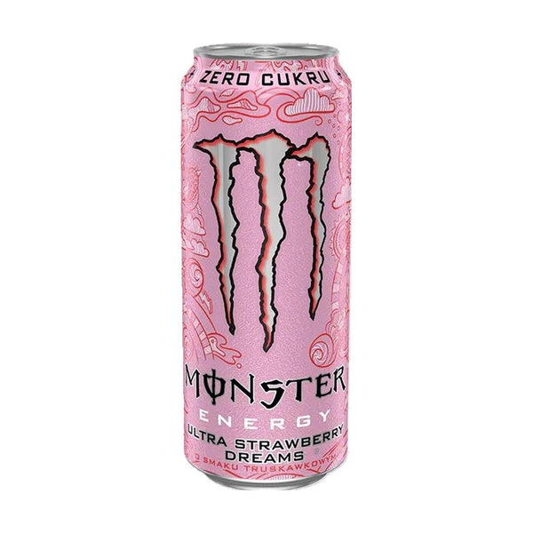 Monster Energy Ultra Strawberry, 500ml, case of 12 – energy drinks from Poland