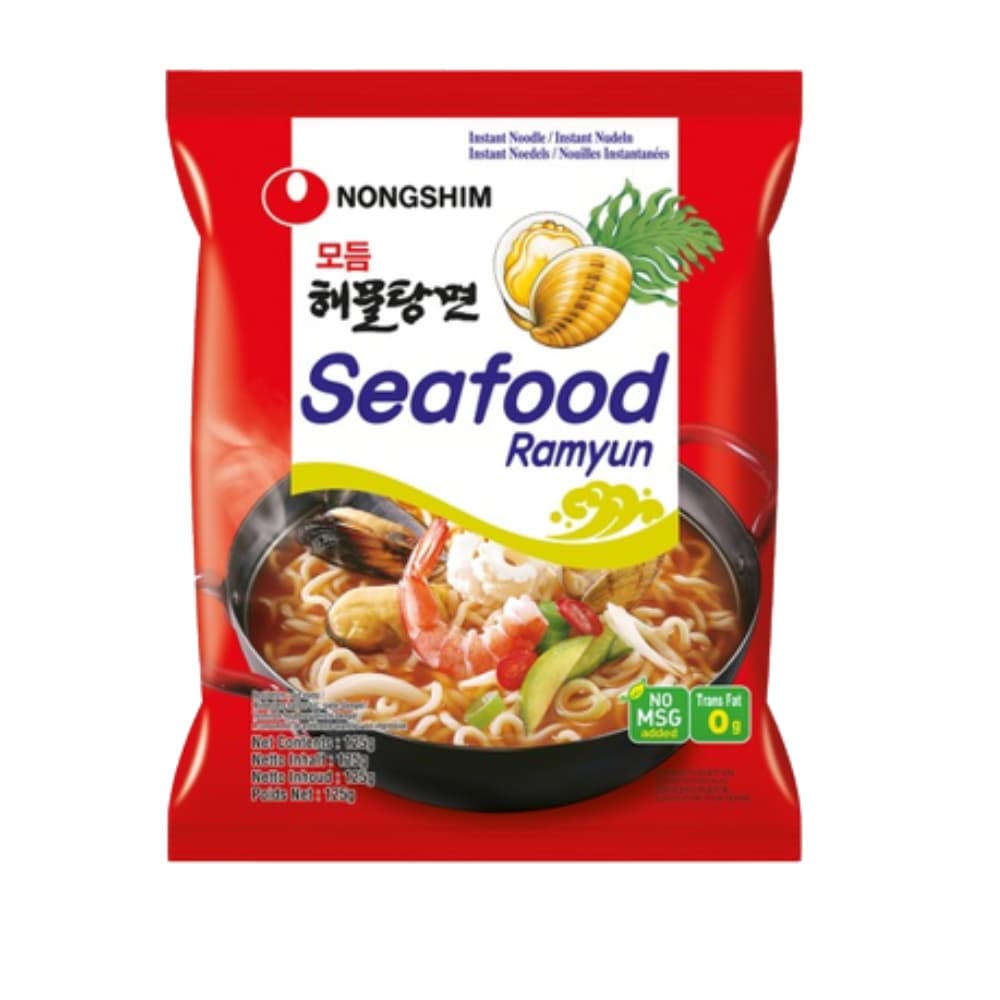 Nongshim Seafood Raymun (20x120g) – Food from Nimbus Distributions, trusted Food Wholesale Supplier.