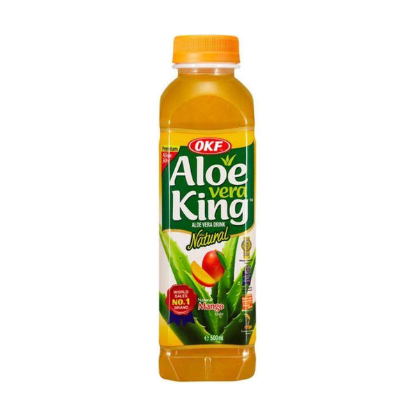 OKF Aloe Vera Drink Mango, 500ml, case of 20 – aloe vera drinks from South Korea