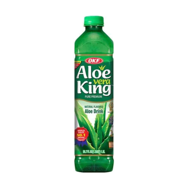 OKF Aloe Vera King Original, 1.5l, case of 12 – aloe vera drinks from Korea