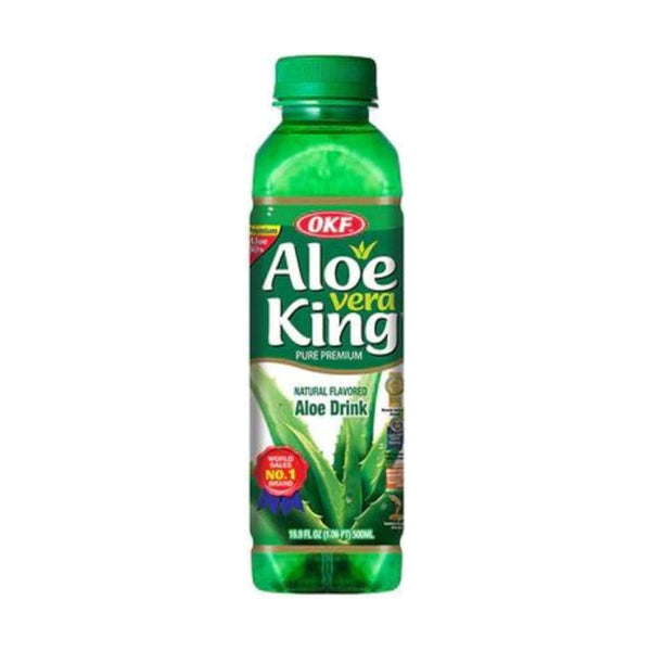 OKF Aloe Vera King Original, 500ml, case of 20 – aloe vera drinks from Korea