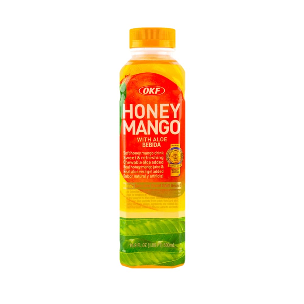 OKF Honey Mango (20x500ml) – Drink from Nimbus Distributions, trusted Drinks Wholesale Supplier.