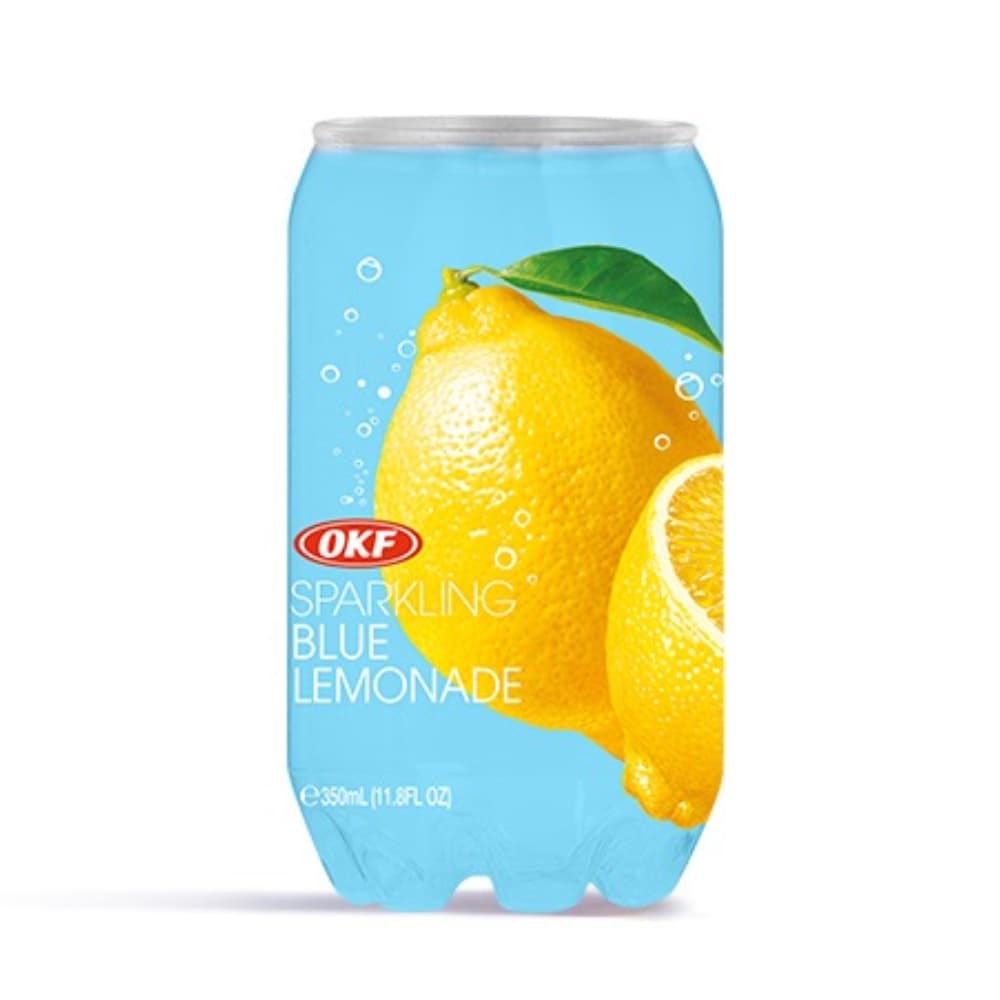 OKF Sparkling Blue Lemonade (24x350ml) – Drink from Nimbus Distributions, trusted Drinks Wholesale Supplier.