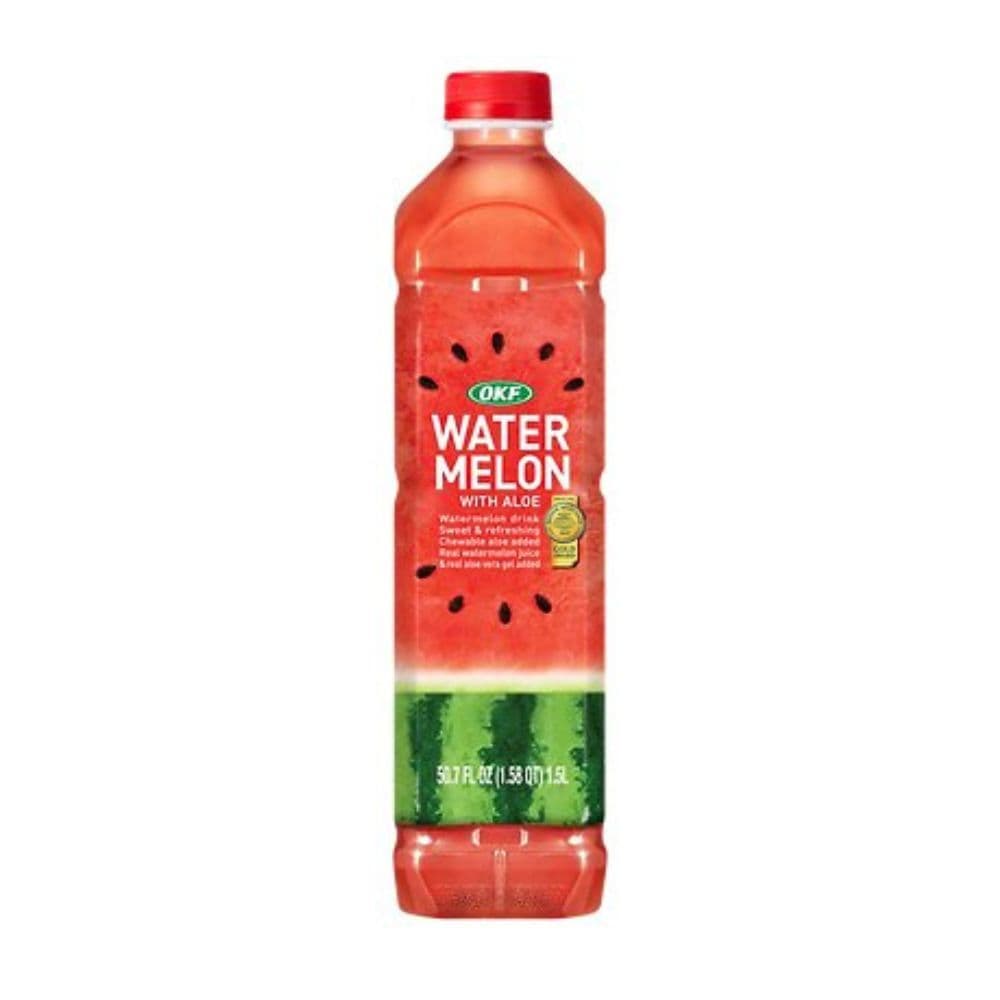 OKF Watermelon Drink w/ Aloe (12x1.5L) – Drink from Nimbus Distributions, trusted Drinks Wholesale Supplier.