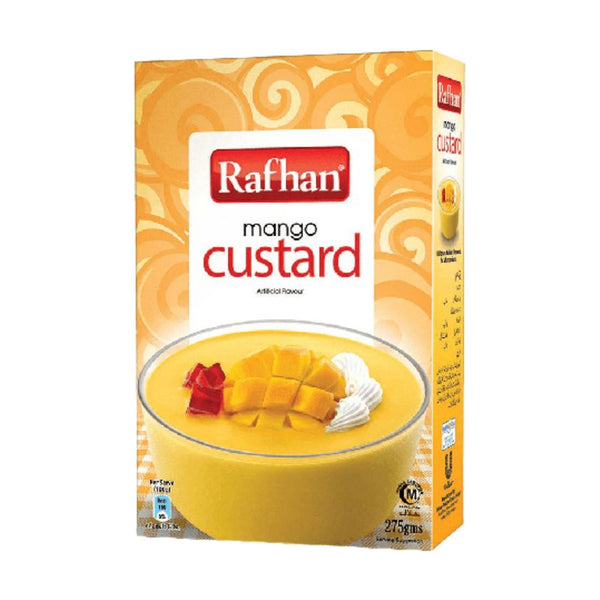 Rafhan Custard Mango, 275g, case of 36 – cakes & wafers from Pakistan